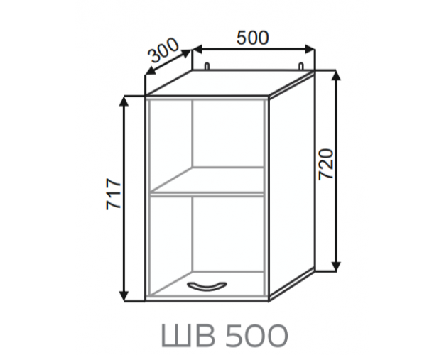Шкаф Арина ШВ 500