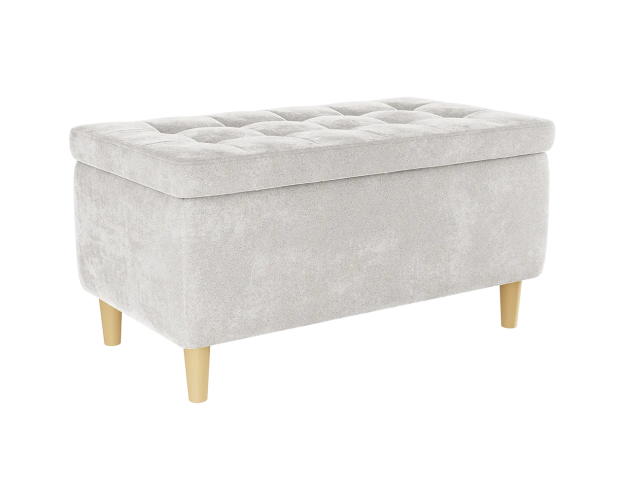 Пуф Чарли 2 галька (велюр)