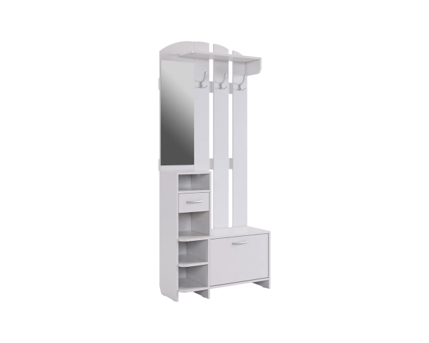 Прихожая Мила белое дерево