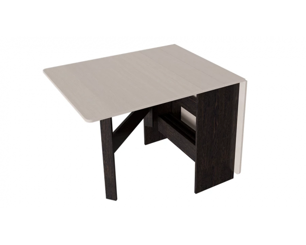 Стол-книжка раскладной тип 2 венге цаво / дуб белфорт