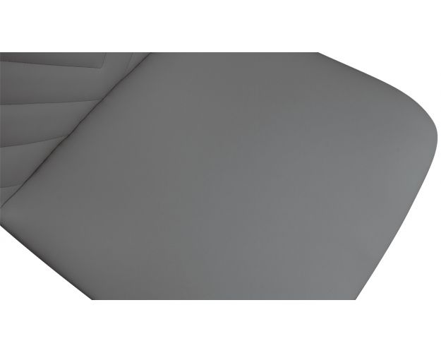 Стул «Шерри» К1С Белый/Кож зам Polo Graphite